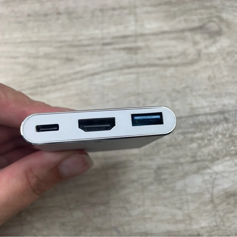 USB C Adapter Port To HDMI + USB C + USB Ports